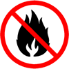 no fire